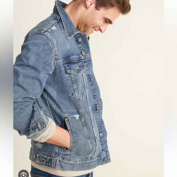 Denim trucker jacket - Picture 2 of 7